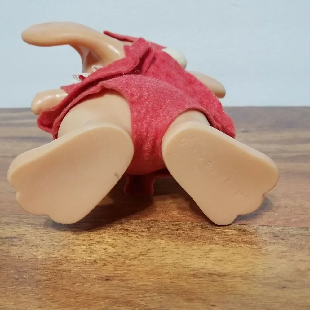 Vintage Roy Des‎ of Fla 1970 Mrs.Claus Christmas Mouse Bank Figure Toy